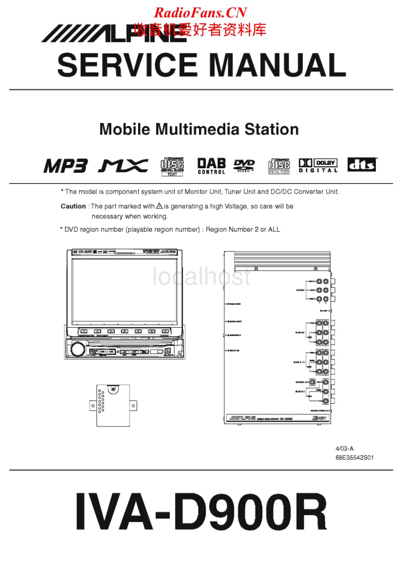 Alpine-IVA-D900-B-Service-Manual电路原理图.pdf_第1页