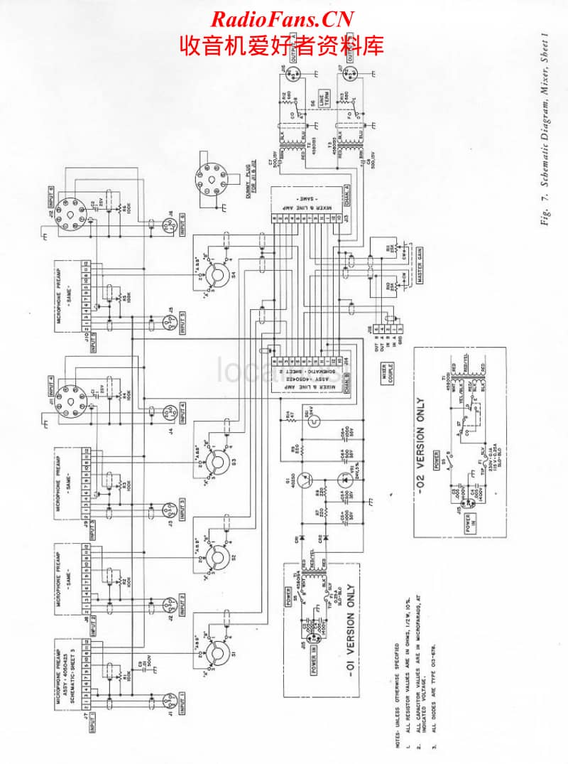 Ampex-AM-10-Schematic电路原理图.pdf_第1页