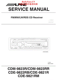 Alpine-CDE-9821-R-Service-Manual电路原理图.pdf