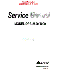 Alto-DPA-4000-Service-Manual电路原理图.pdf