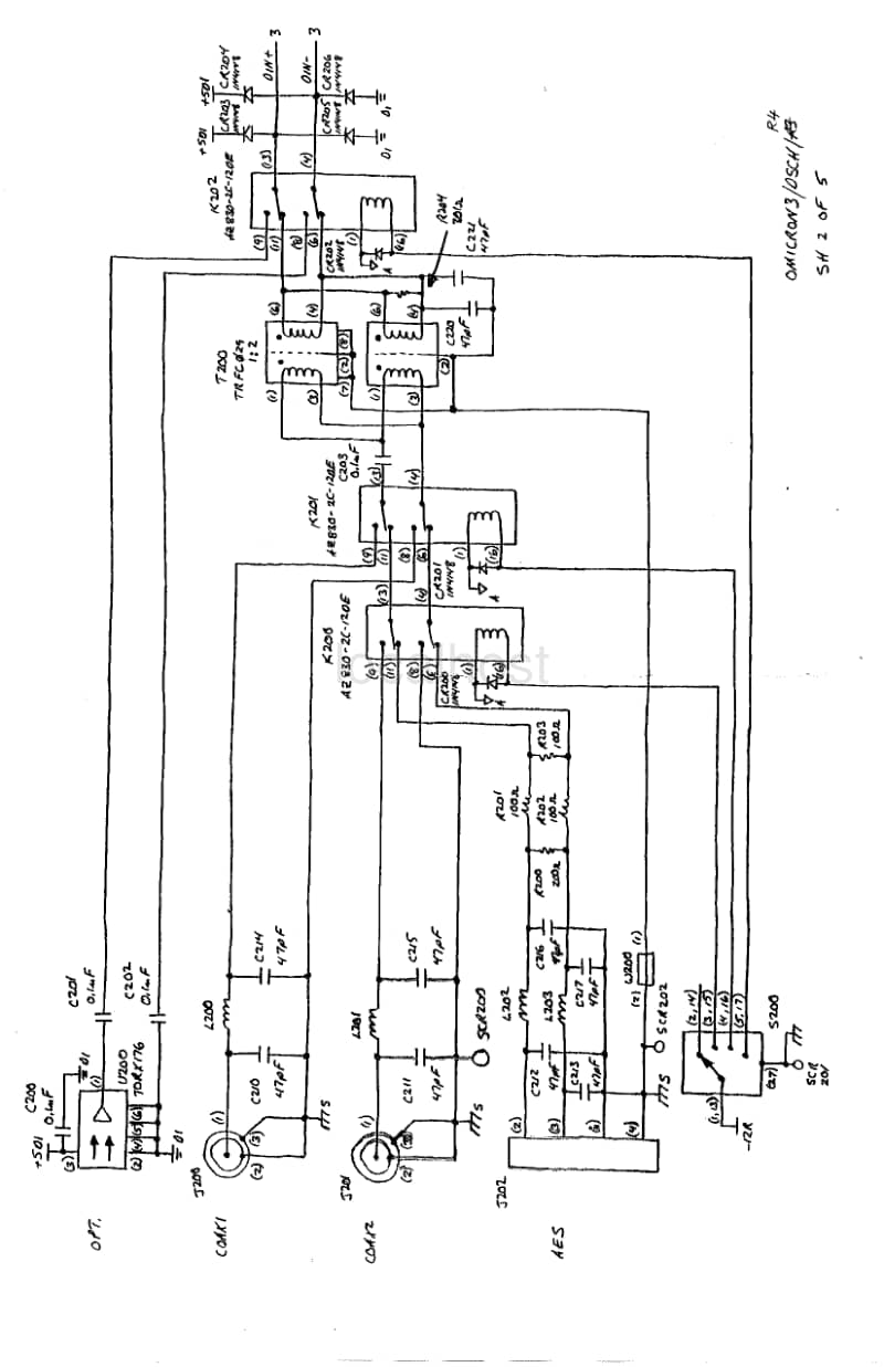 Adcom-GDA-700-Schematic电路原理图.pdf_第2页
