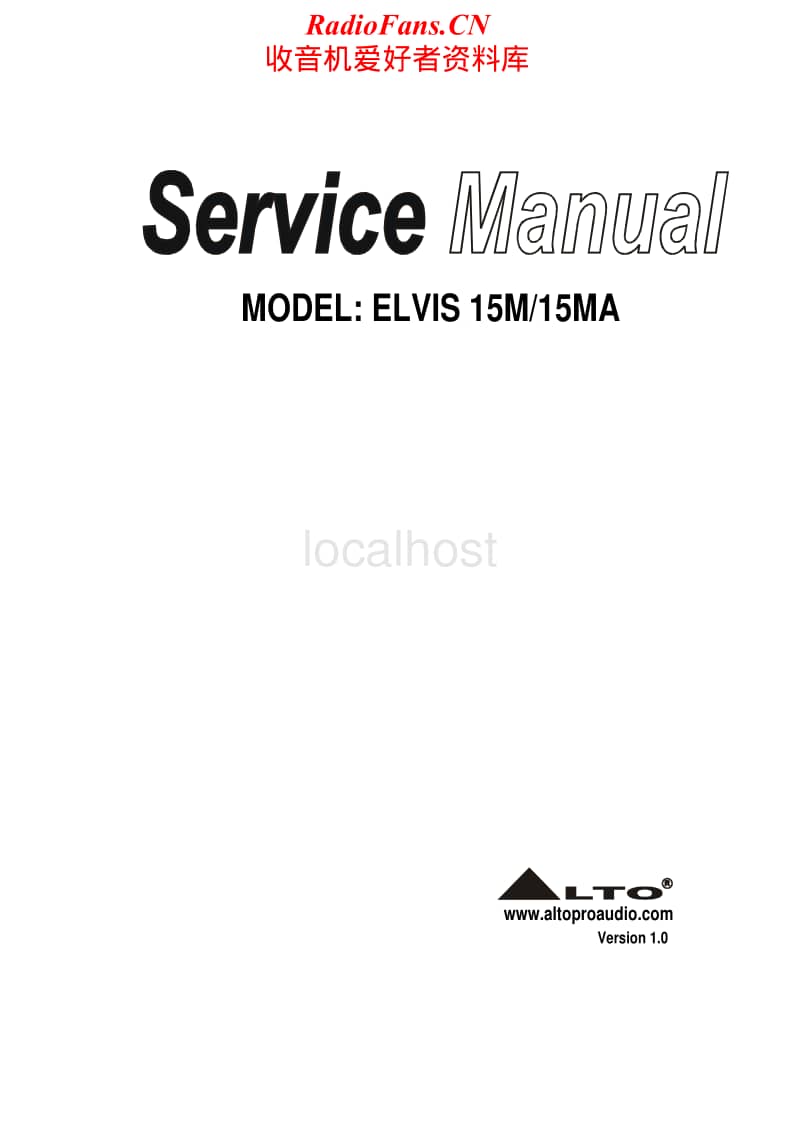 Alto-Elvis-15M-Service-Manual电路原理图.pdf_第1页
