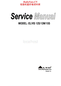 Alto-Elvis-12M-Service-Manual电路原理图.pdf