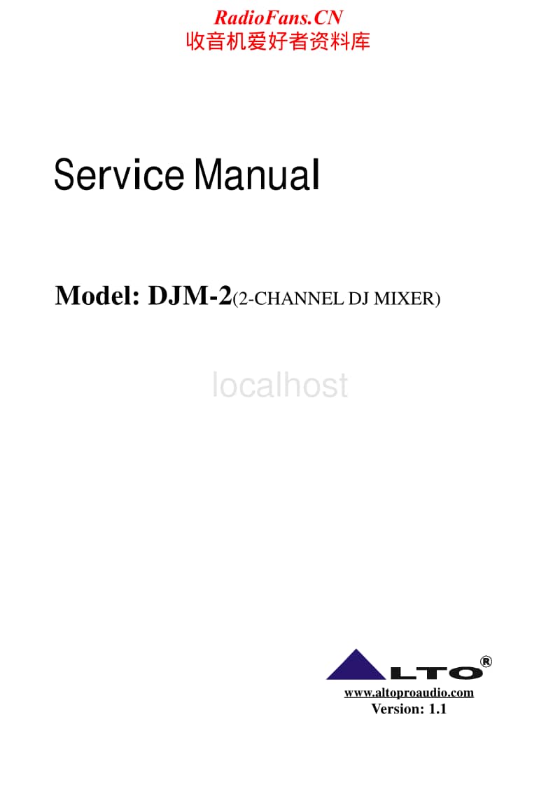 Alto-DJM-2-Service-Manual电路原理图.pdf_第1页