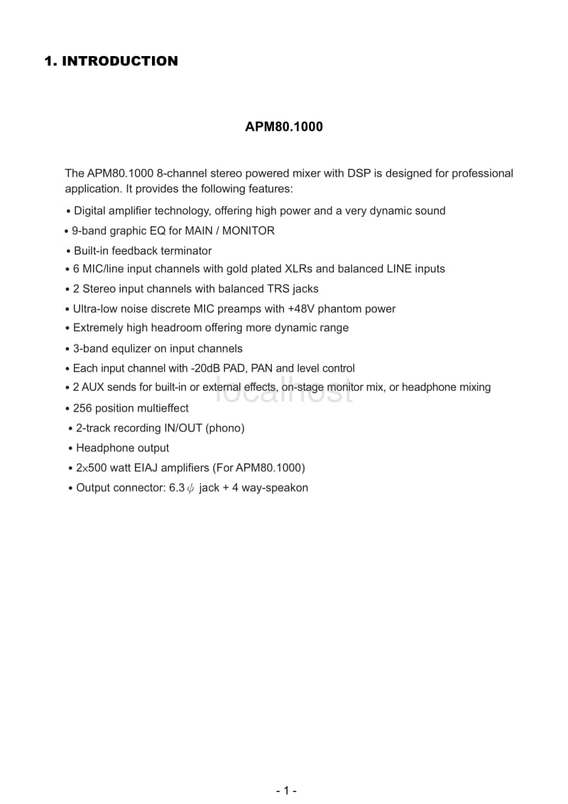 Alto-APM-80.1000-Service-Manual电路原理图.pdf_第3页