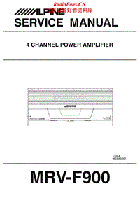 Alpine-MRV-F900-Service-Manual电路原理图.pdf