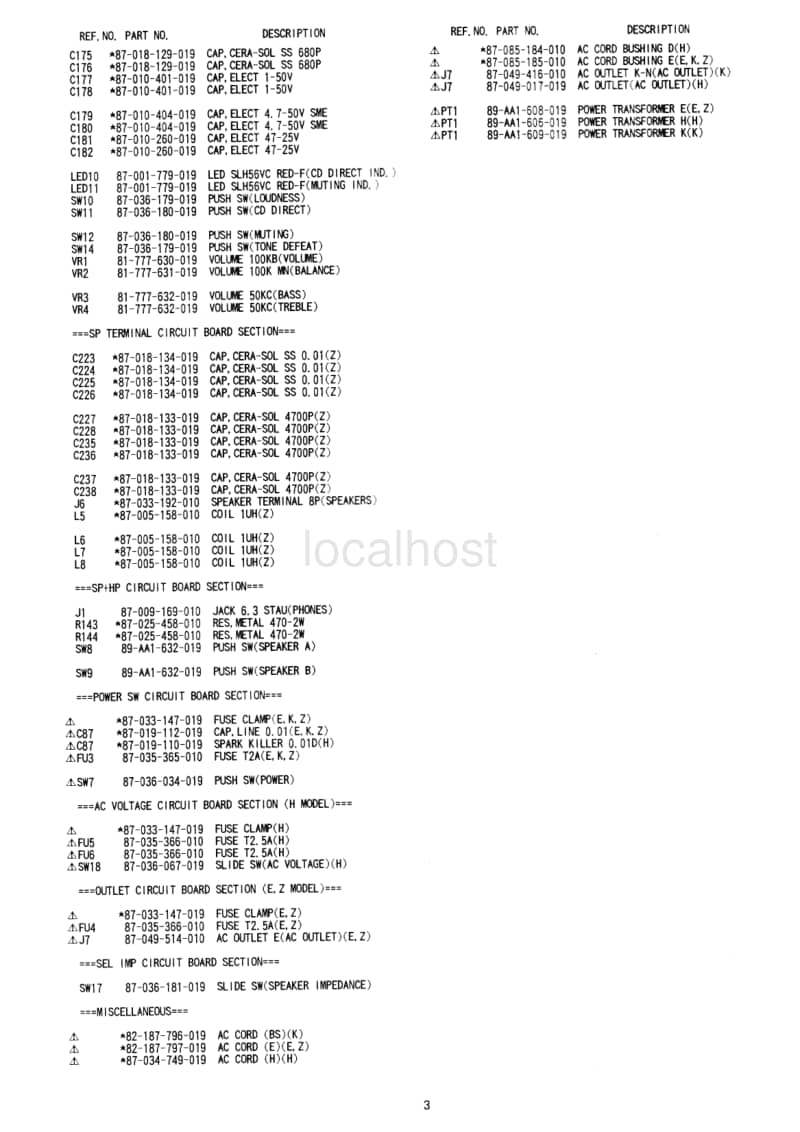 Aiwa-XA-007-Service-Manual电路原理图.pdf_第3页