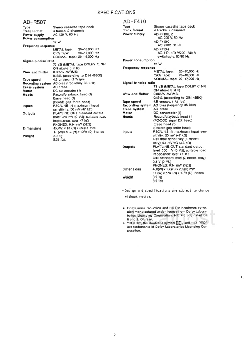 Aiwa-AD-F410-Service-Manual电路原理图.pdf_第2页