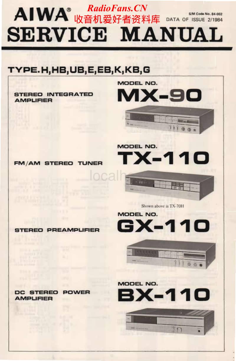 Aiwa-MX-908-TX-110-GX-110-BX-110-Service-Manual电路原理图.pdf_第1页