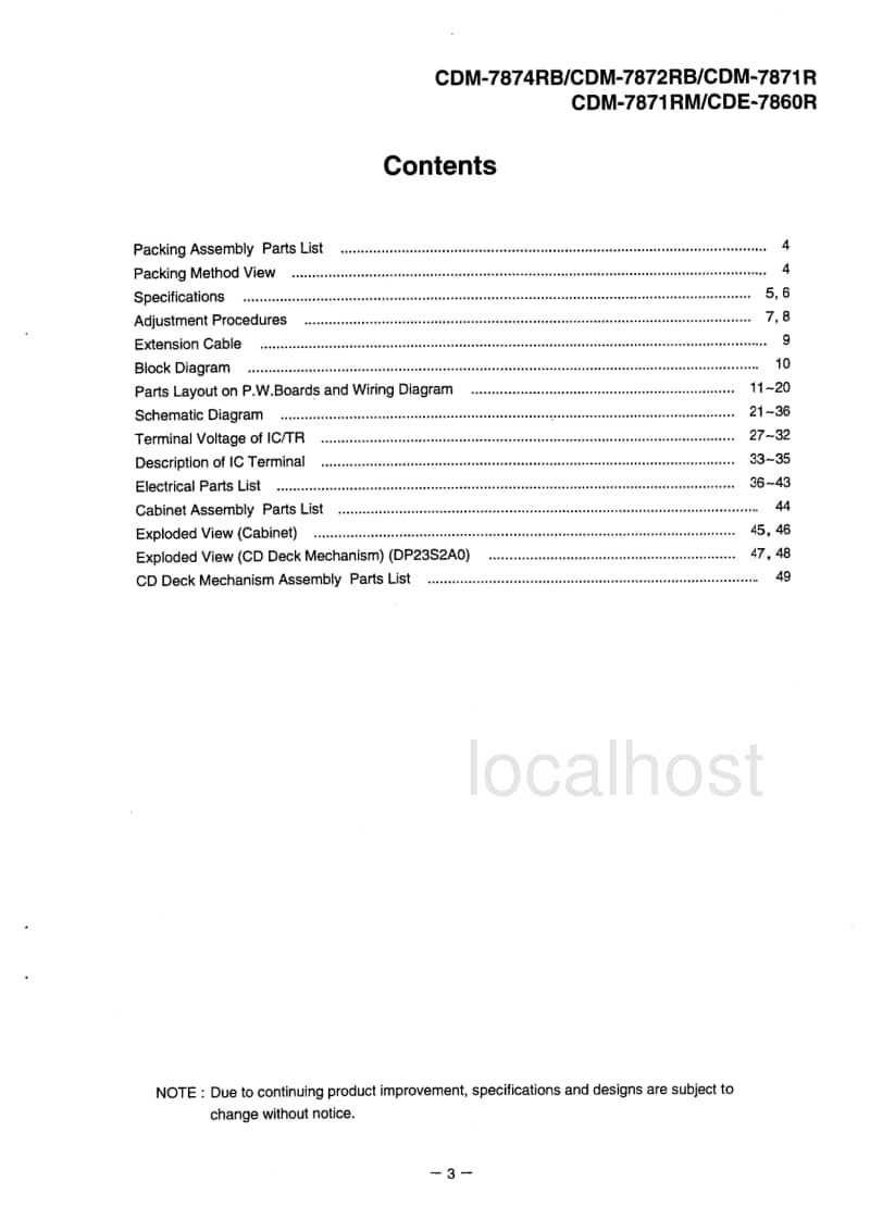 Alpine-CDM-7871-RM-Service-Manual电路原理图.pdf_第3页
