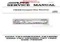 Alpine-CDM-7871-RM-Service-Manual电路原理图.pdf