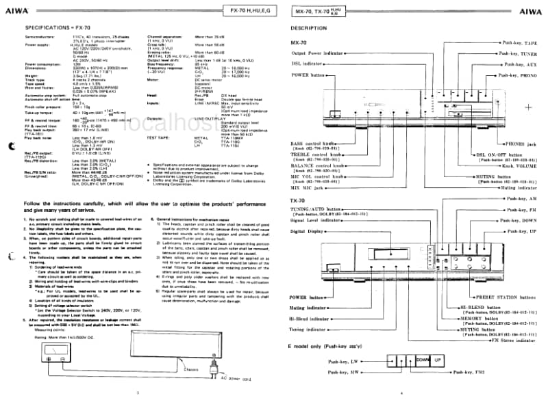 Aiwa-MX-70-TX-70-FX-70-Service-Manual电路原理图.pdf_第3页