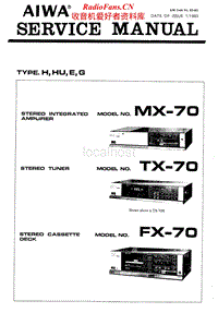 Aiwa-MX-70-TX-70-FX-70-Service-Manual电路原理图.pdf