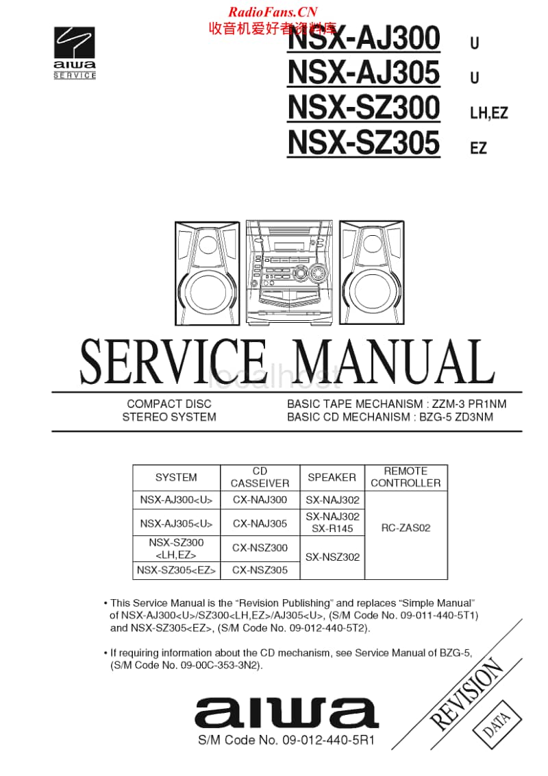 Aiwa-NS-XSZ305-Service-Manual电路原理图.pdf_第1页