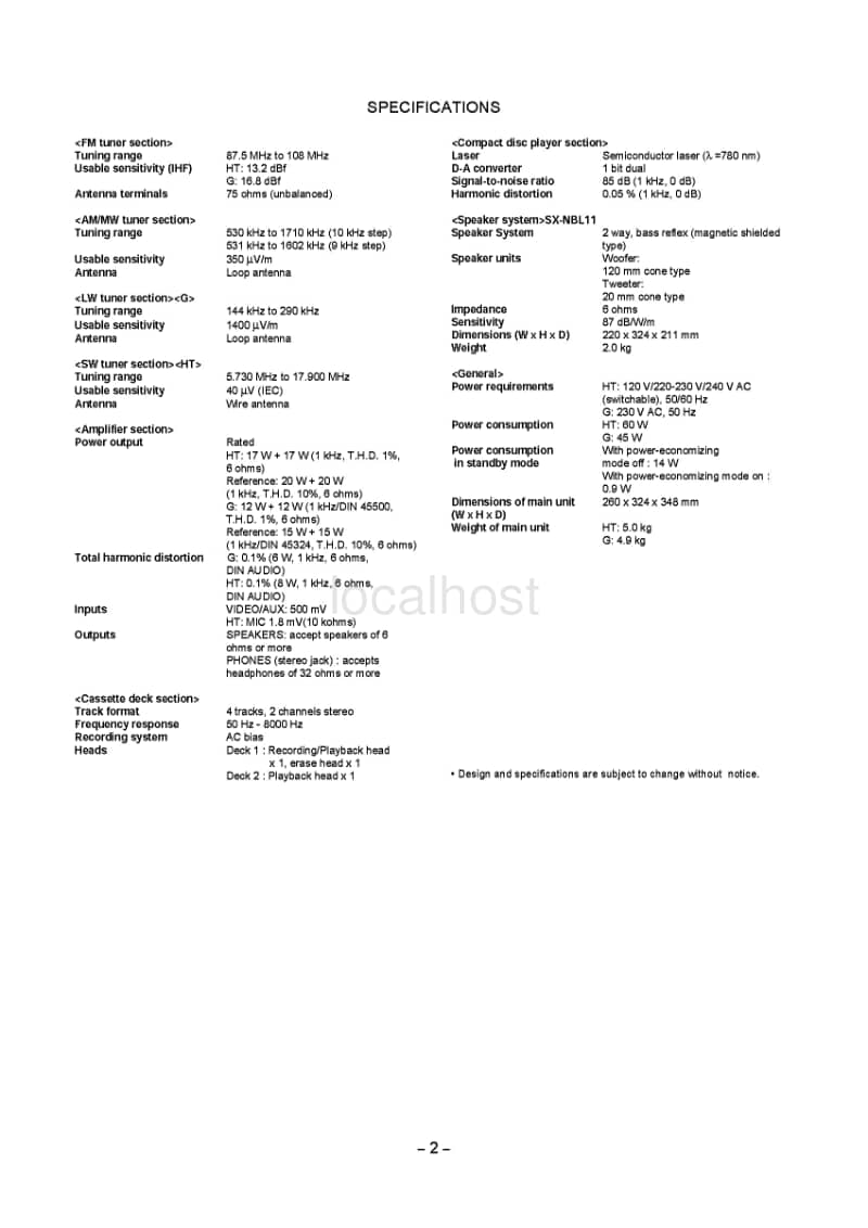 Aiwa-NS-XBL14-Service-Manual电路原理图.pdf_第2页