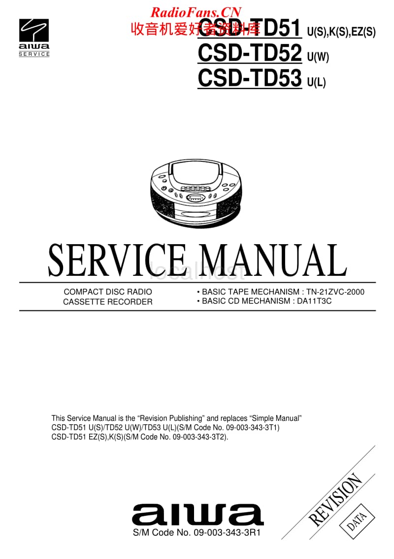 Aiwa-CSD-TD53-Service-Manual电路原理图.pdf_第1页
