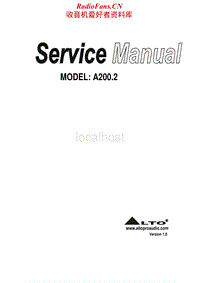 Alto-A200.2-Service-Manual电路原理图.pdf