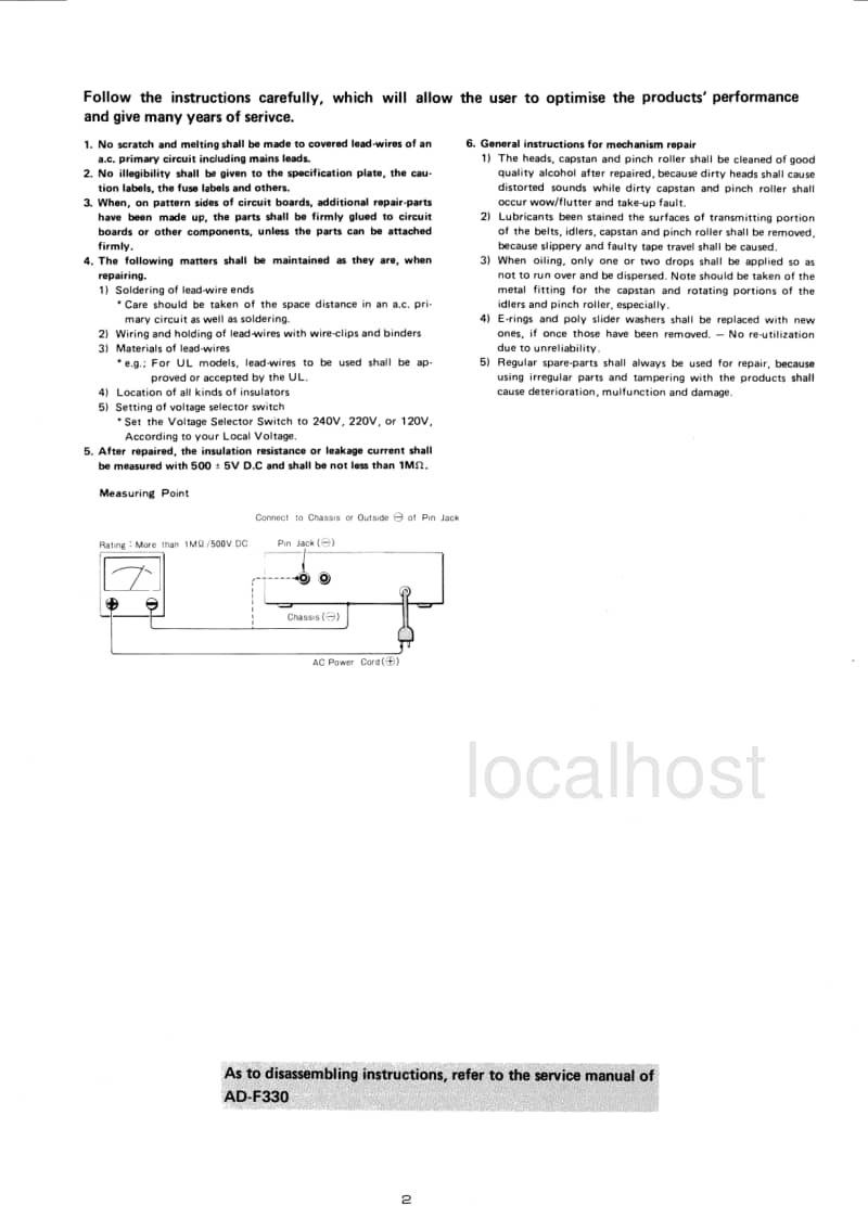 Aiwa-AD-F220-Service-Manual(1)电路原理图.pdf_第2页