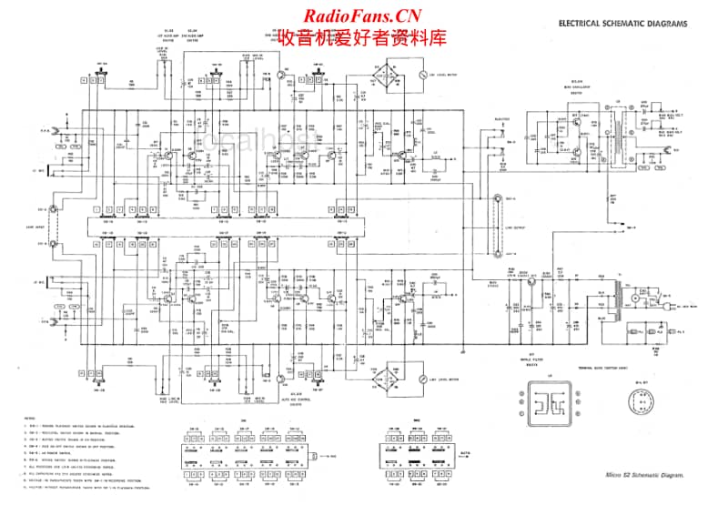 Ampex-Micro-52-Schematic电路原理图.pdf_第1页