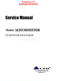 Alto-Monittor-Service-Manual电路原理图.pdf