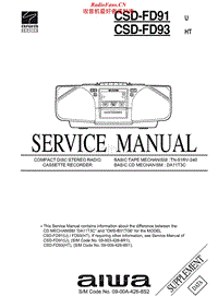 Aiwa-CS-DFD91-Service-Manual电路原理图.pdf