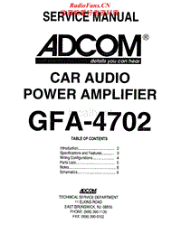 Adcom-GFA-4702-Service-Manual电路原理图.pdf