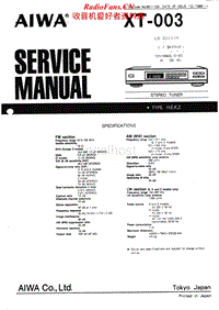 Aiwa-XT-003-Service-Manual电路原理图.pdf