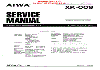 Aiwa-XK-009-Service-Manual电路原理图.pdf