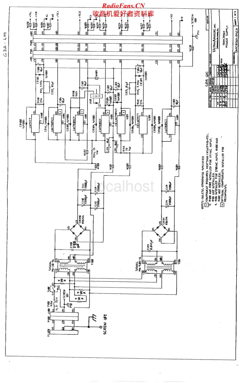 Adcom-GDA-600-Schematic电路原理图.pdf_第1页