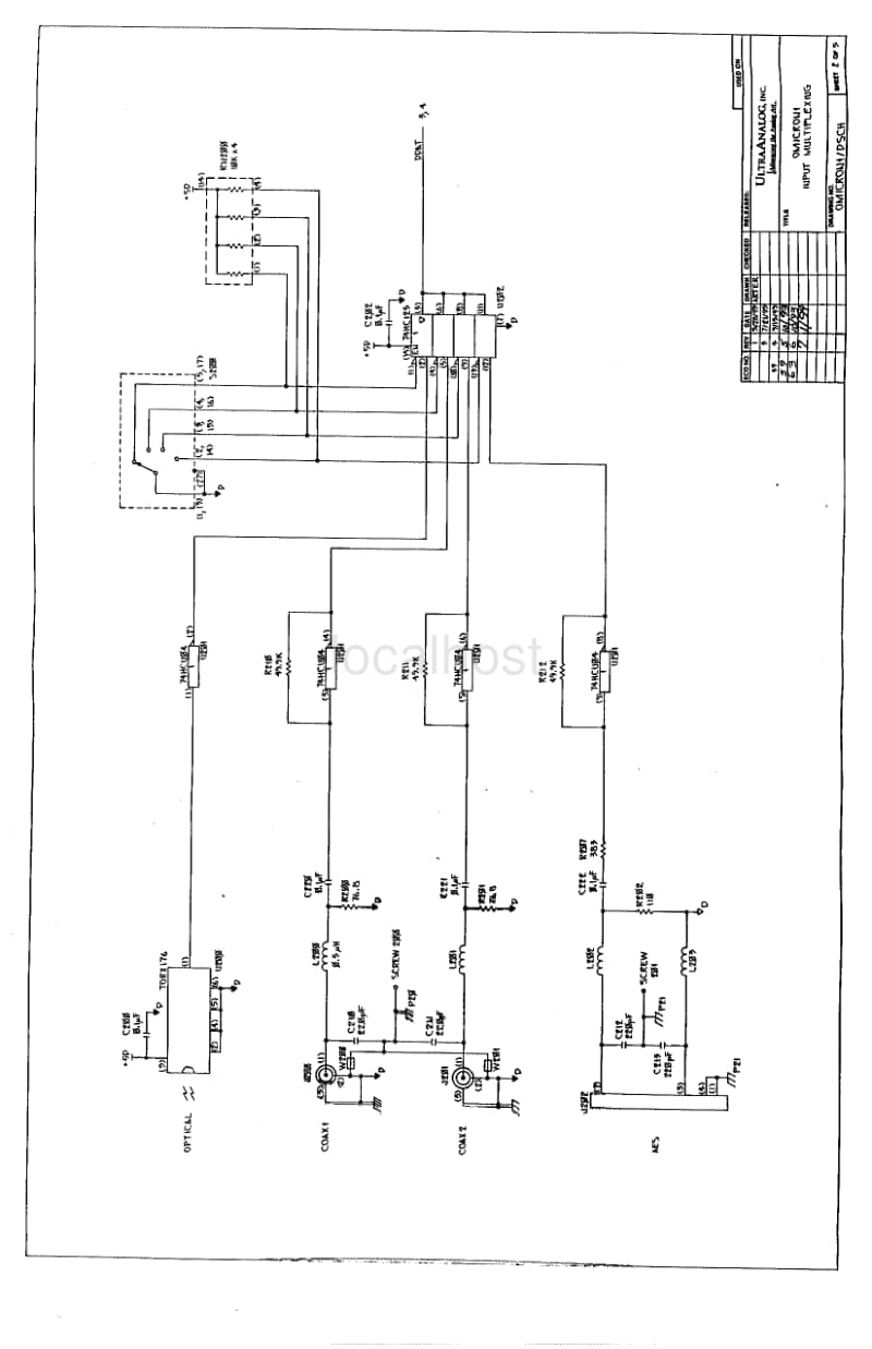 Adcom-GDA-600-Schematic电路原理图.pdf_第2页