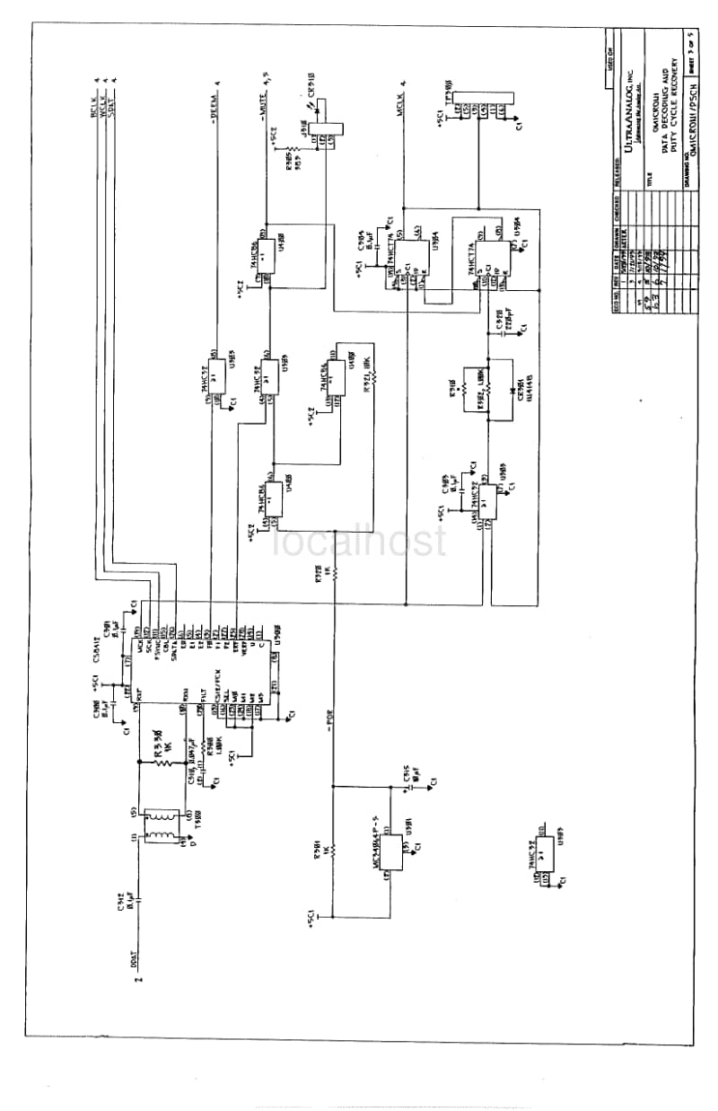 Adcom-GDA-600-Schematic电路原理图.pdf_第3页