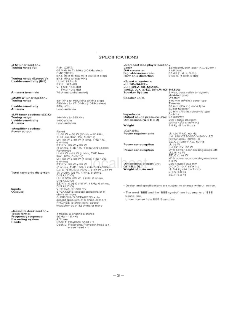 Aiwa-NS-XDR1-Service-Manual电路原理图.pdf_第3页