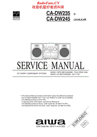 Aiwa-CA-DW245-Service-Manual-Supp电路原理图.pdf