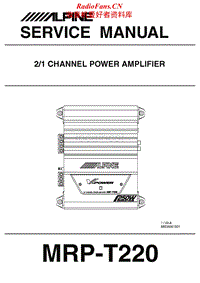 Alpine-MRP-T220-Service-Manual电路原理图.pdf