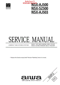 Aiwa-NSX-AJ503-Service-Manual电路原理图.pdf