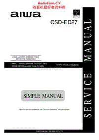 Aiwa-CS-DED27-Service-Manual电路原理图.pdf