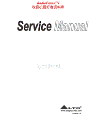 Alto-APM-160-Service-Manual电路原理图.pdf