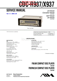Aiwa-CDC-X937-Service-Manual电路原理图.pdf