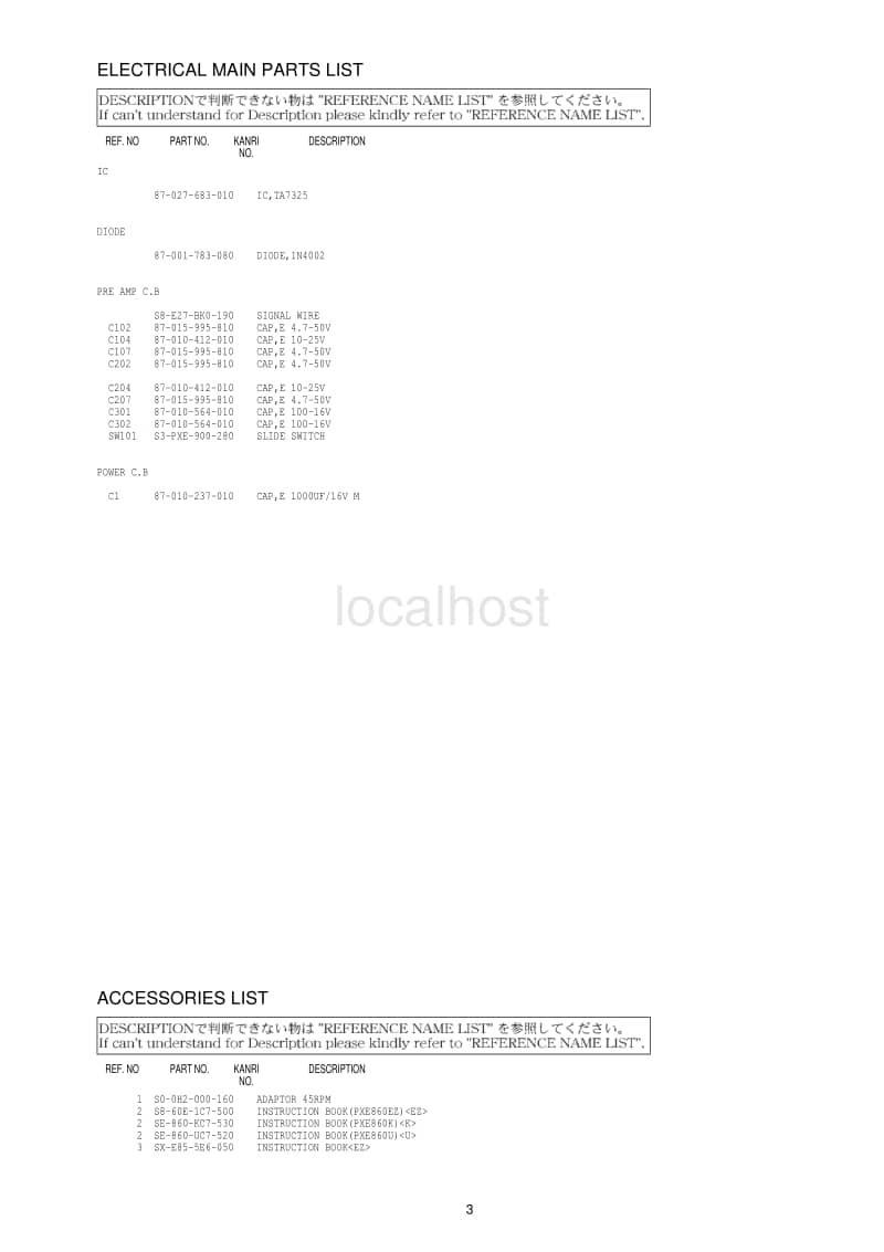 Aiwa-PX-E860-Service-Manual电路原理图.pdf_第3页