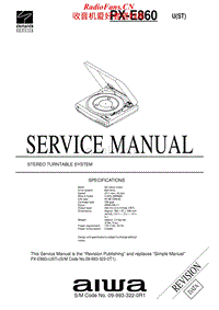 Aiwa-PX-E860-Service-Manual电路原理图.pdf