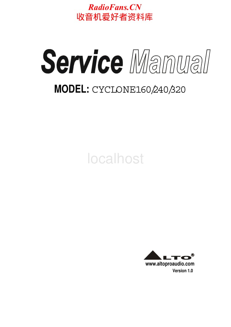 Alto-Cyclone-160-Service-Manual电路原理图.pdf_第1页