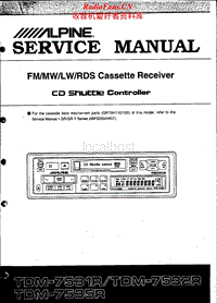 Alpine-TDM-7531-R-Service-Manual电路原理图.pdf