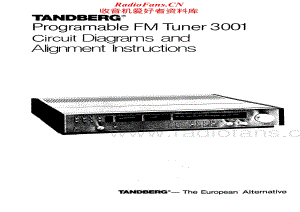 Tandberg-TPT-3001-Service-Manual电路原理图.pdf