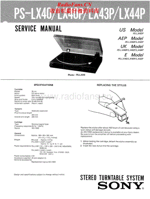 Sony-PS-LX40-Service-Manual电路原理图.pdf