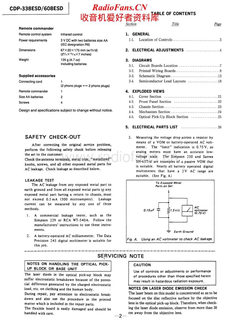 Sony-CDP-338-ESD-CDP-608-ESD-Service-Manual电路原理图.pdf_第2页