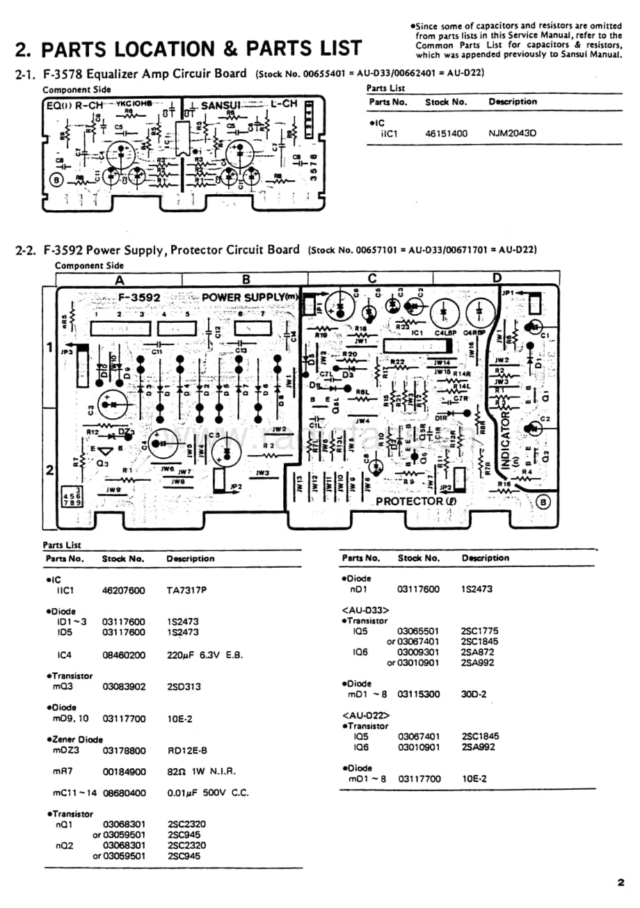 Sansui-AU-D22-D33-Service-Manual电路原理图.pdf_第3页