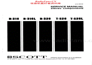 Scott-R316-R316L-R326-T526-T526L-Service-Manual (3)电路原理图.pdf