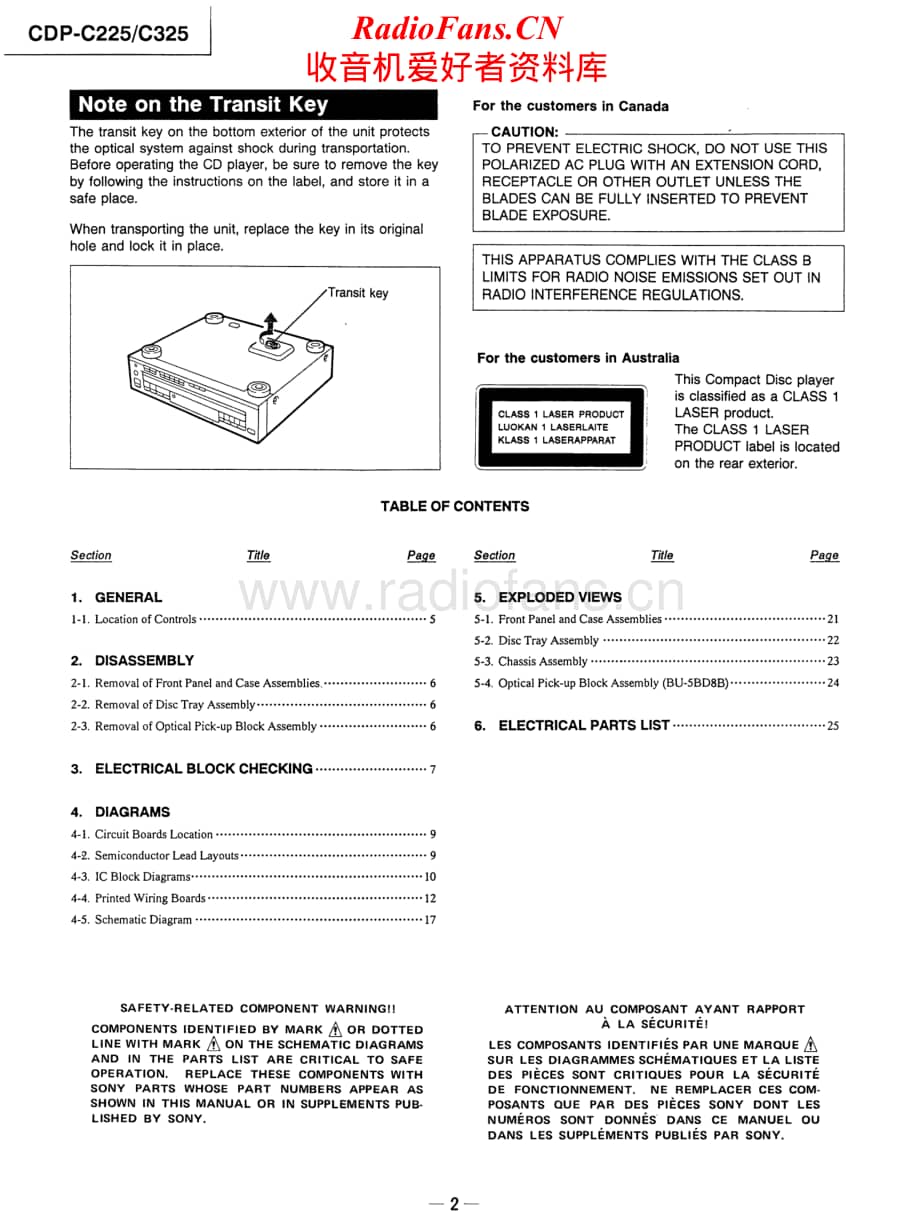 Sony-CDP-C225-Service-Manual电路原理图.pdf_第2页