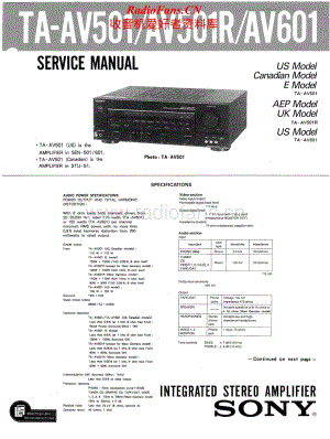 Sony-TA-AV501-Service-Manual电路原理图.pdf