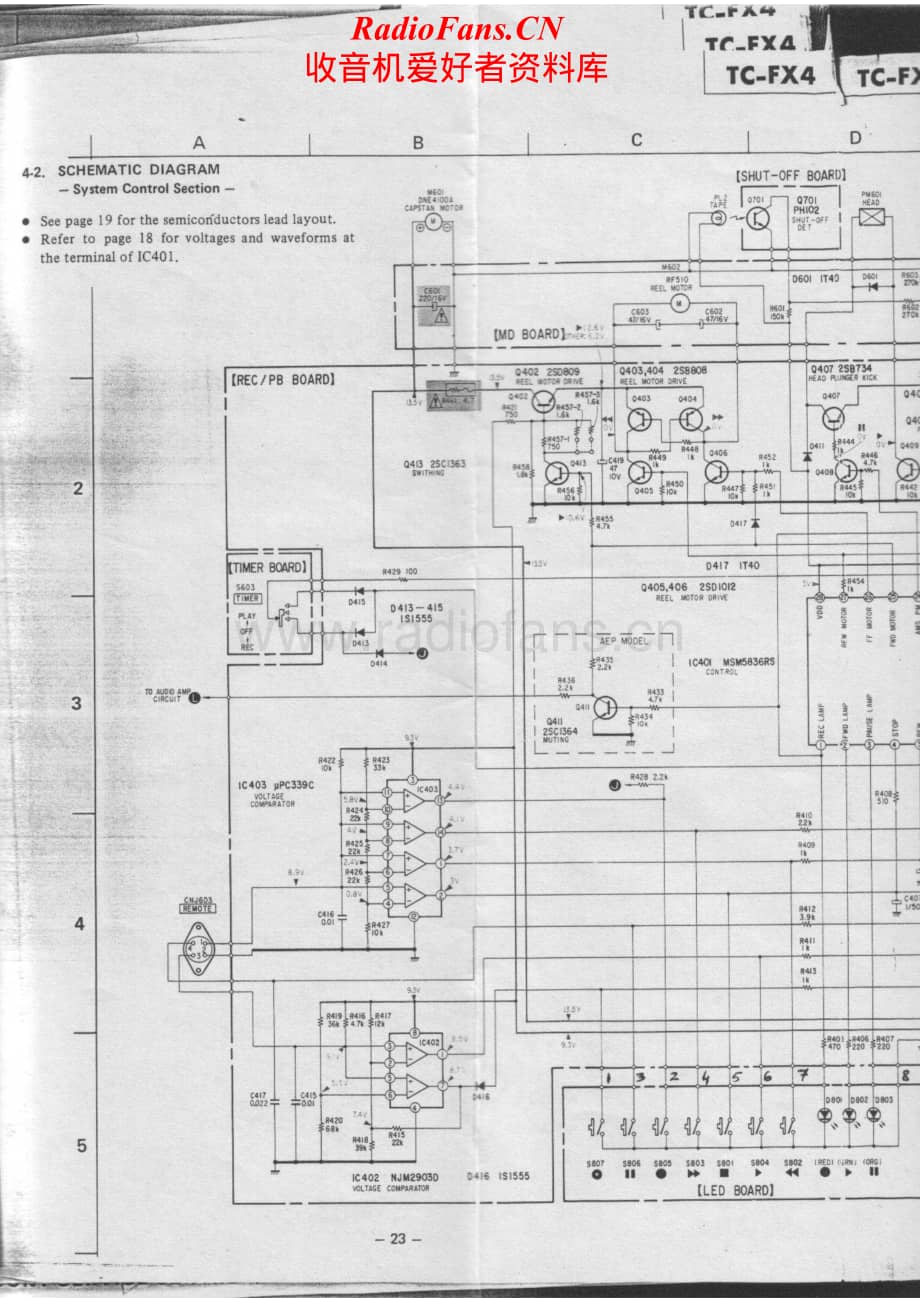 Sony-TC-FX-4-Schematic电路原理图.pdf_第1页